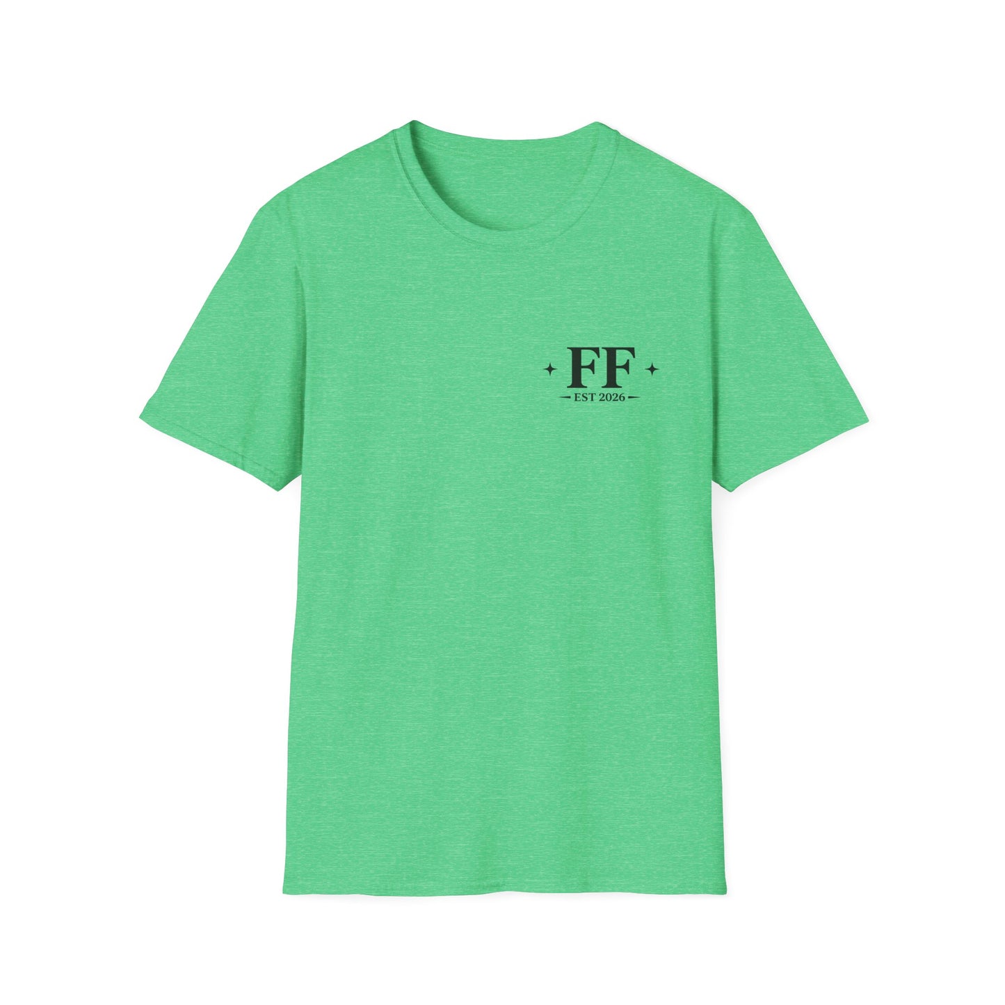 4ht of July FF Est. 2026 Minimal Logo T‑Shirt