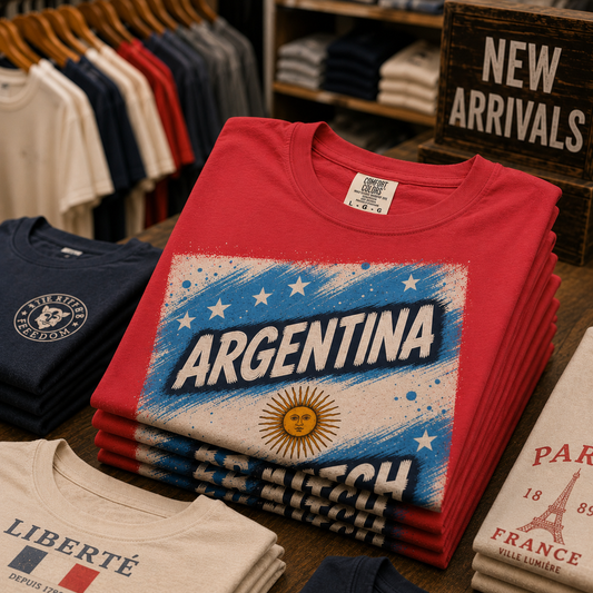 Argentina Match Day T-Shirt — Match Day Mode 2026 Soccer Fan Tee