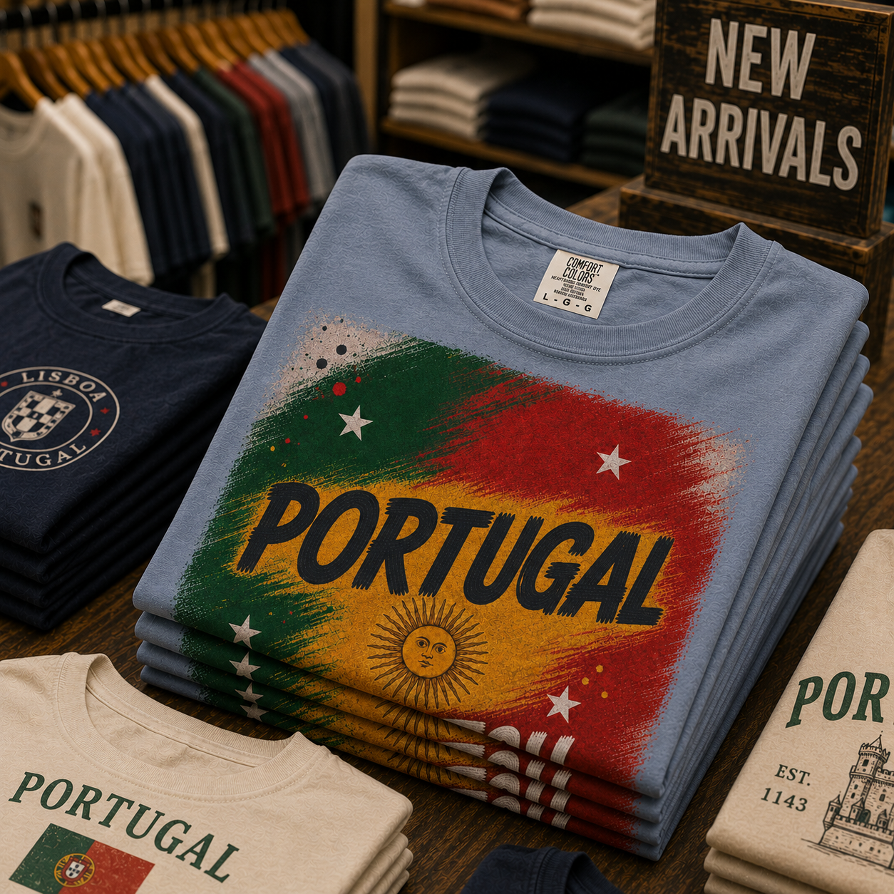 Portugal Match Day 2026 T-Shirt – Soccer Fan Game Day Tee