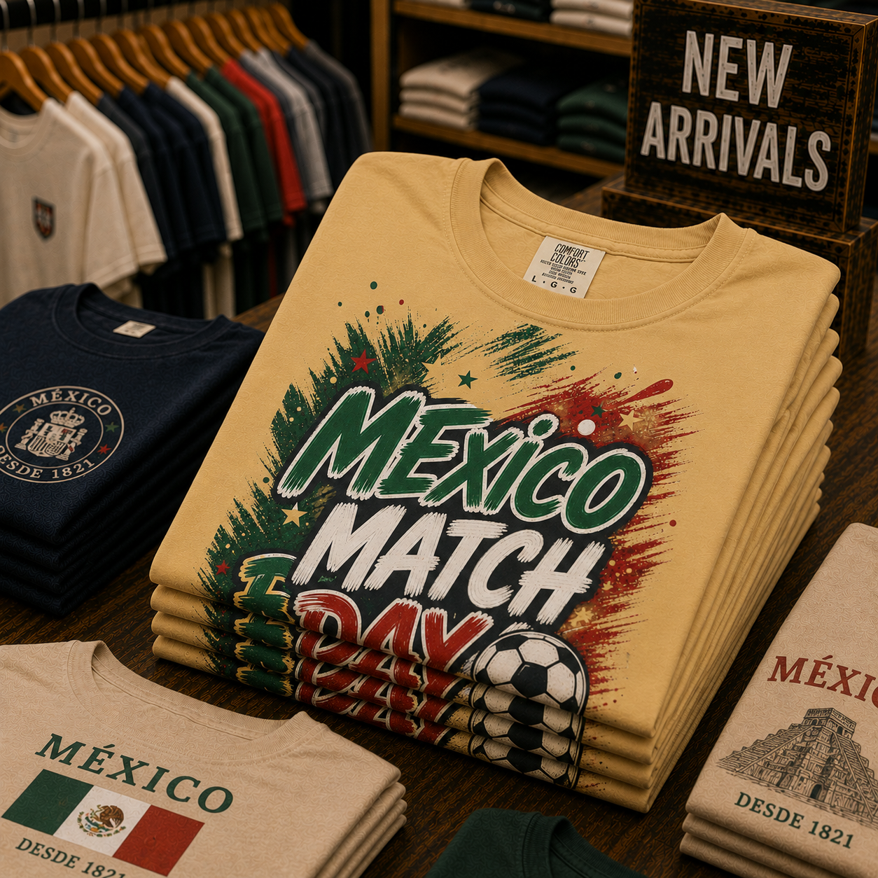 Mexico Match Day Mode 2026 T-Shirt
