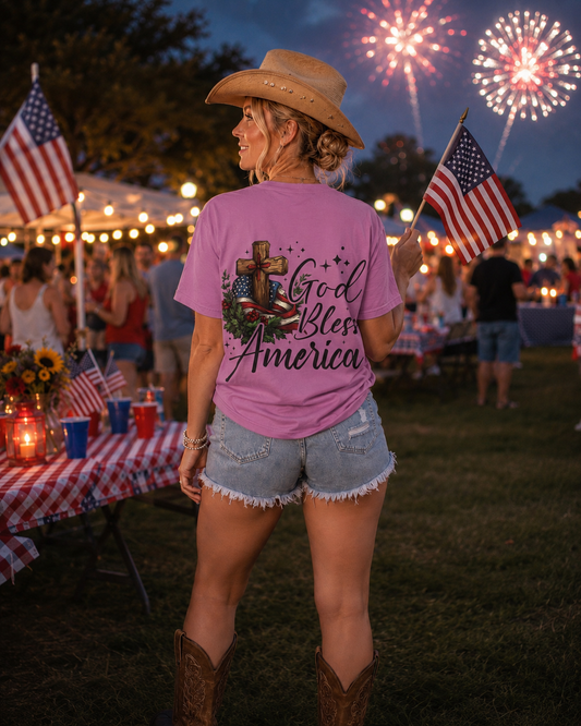 4ht of July FF Est. 2026 Minimal Logo T‑Shirt