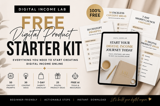 FREE Digital Product Starter Kit