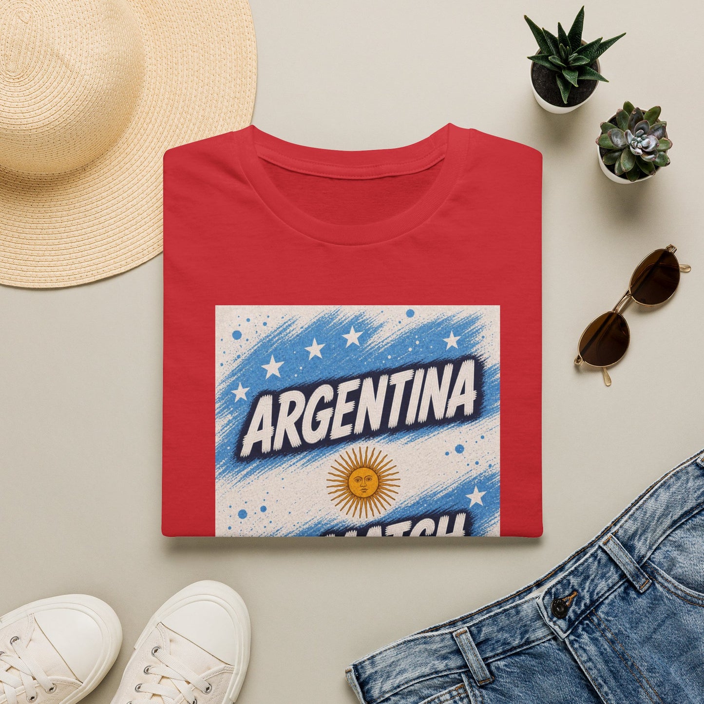 Argentina Match Day T-Shirt — Match Day Mode 2026 Soccer Fan Tee
