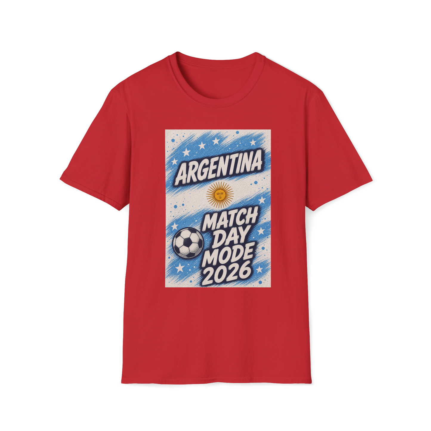 Argentina Match Day T-Shirt — Match Day Mode 2026 Soccer Fan Tee