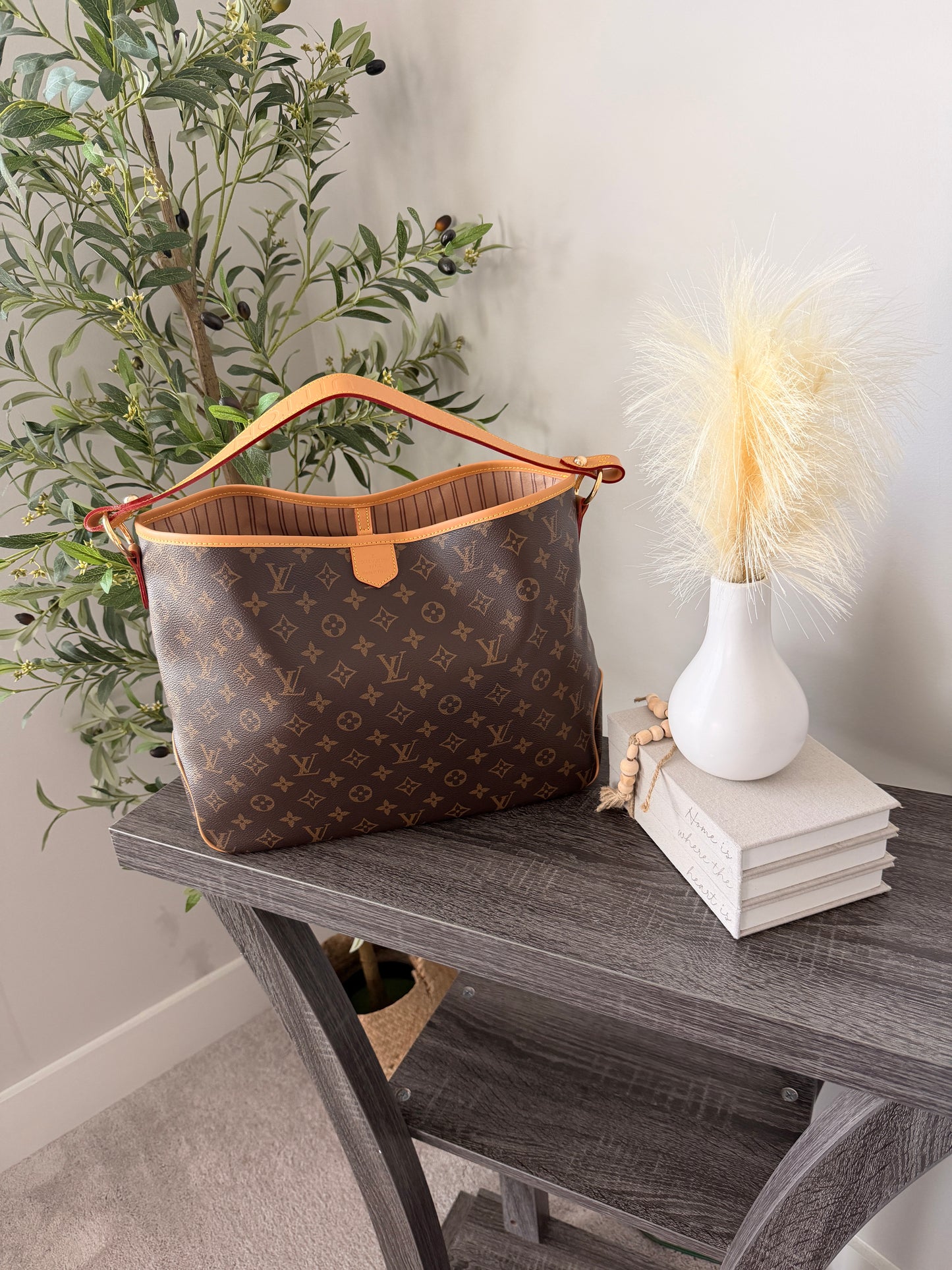 Signature Luxe Monogram Inspired Handbag