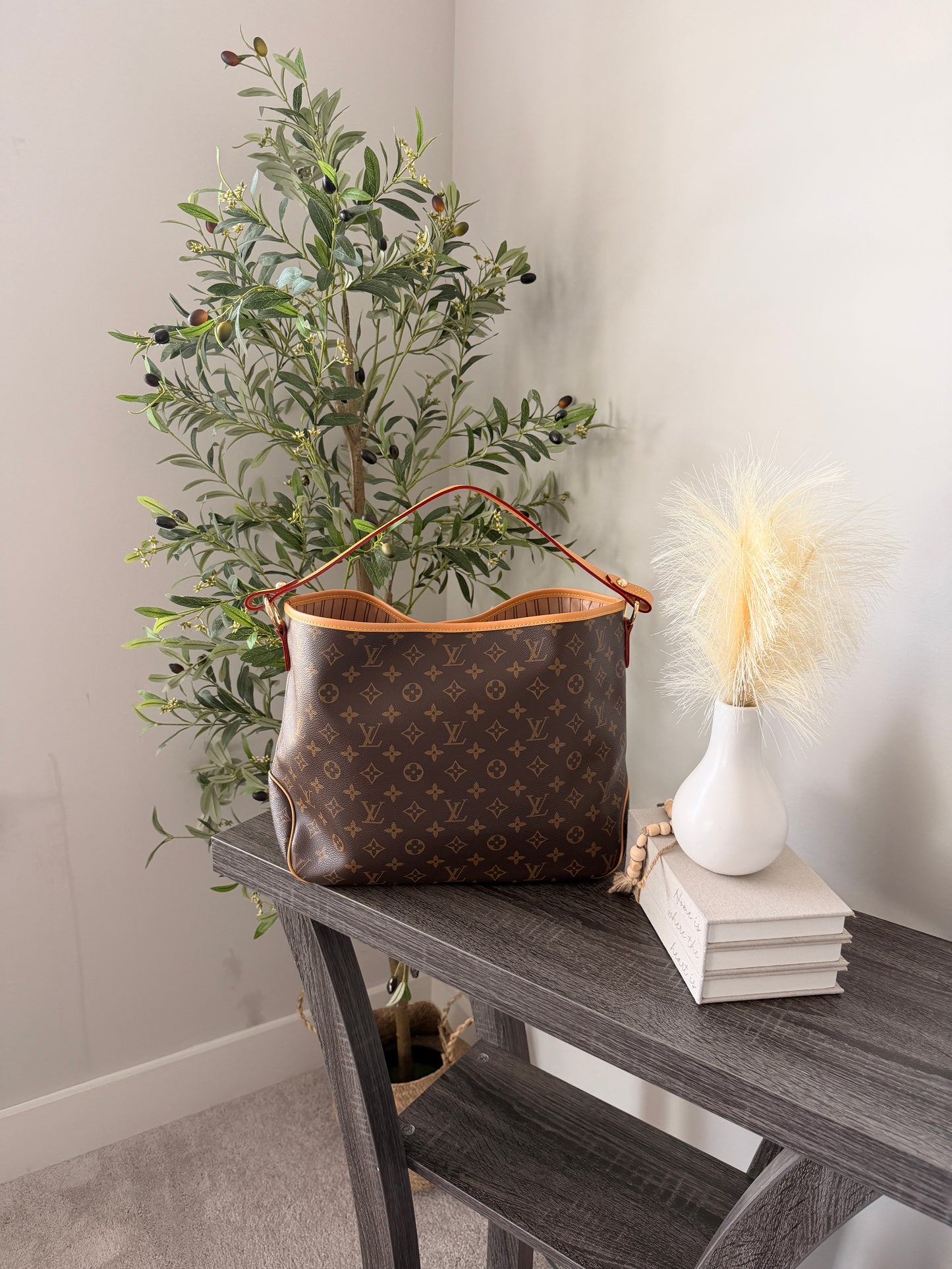 Signature Luxe Monogram Inspired Handbag