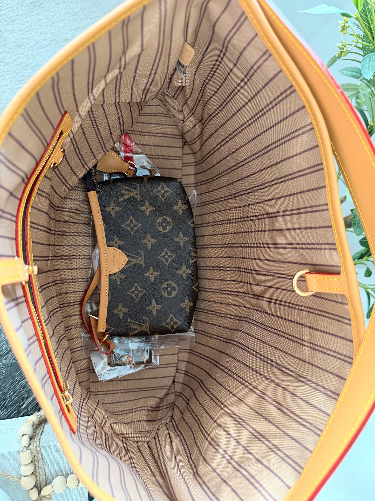 Signature Luxe Monogram Inspired Handbag
