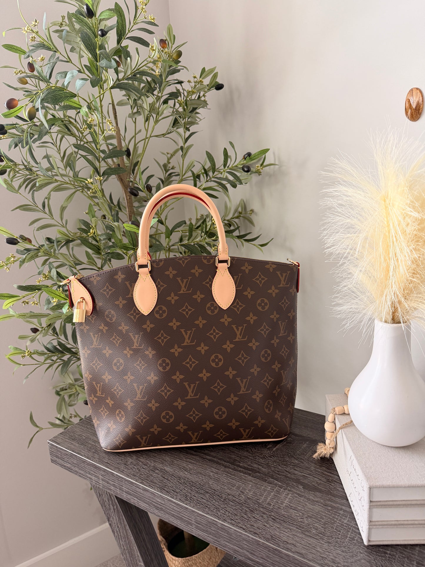 Luxe Monogram Tote Bag